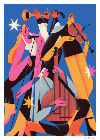 Modern Voices, 50x70